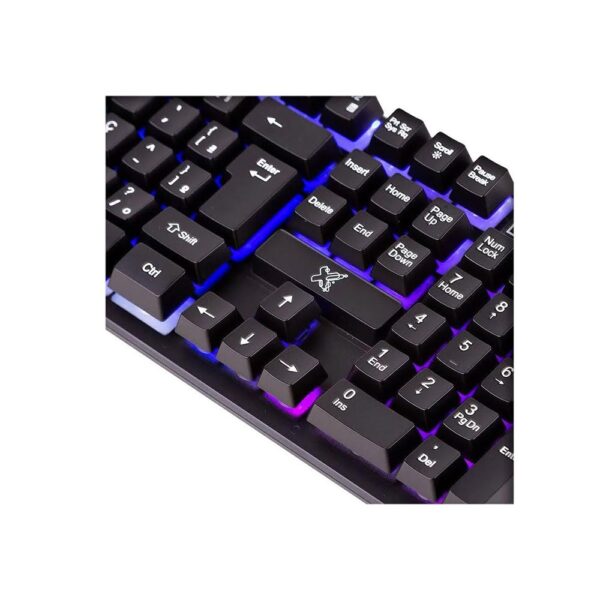 Teclado Rainbow Max Pro Com Fio Usb2.0 Preto Maxprint - Image 2