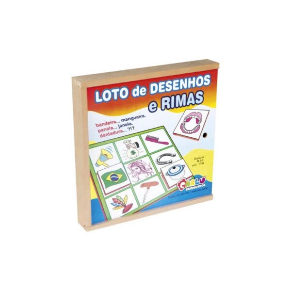 Loto de Desenhos e Rimas  1794 CARLU - Image 5