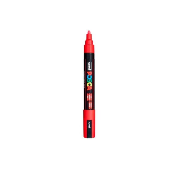Caneta Uni Posca Pc-5M 1.8-2.5Mm Vermelho Uniball