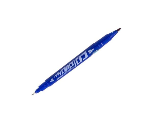 Pincel Marcador Permanente 2 Pontas 1.0mm/0.5mm Azul Molin - Image 6