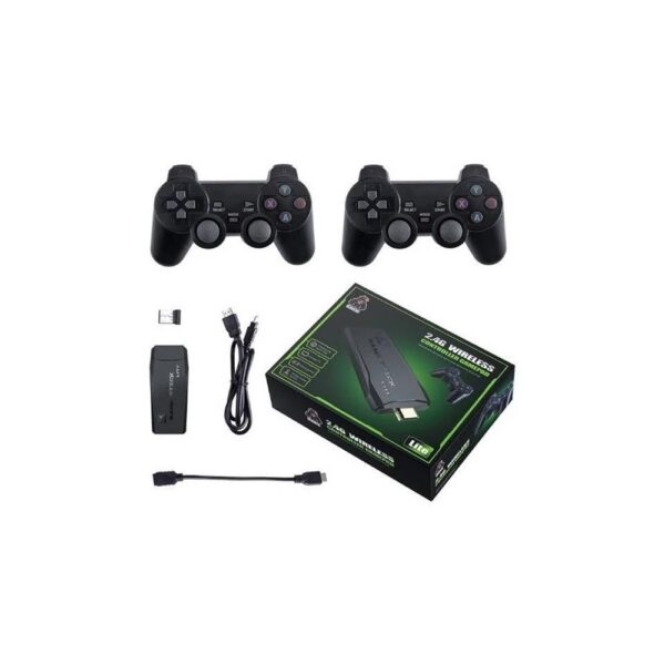 Vídeo Game Retro Console Stick Box 4K 2 Controles Sem Fio Game - Image 6