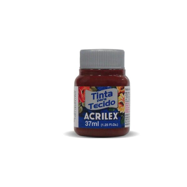 Tinta Para Tecido Fosca 37ml Vinho Acrilex