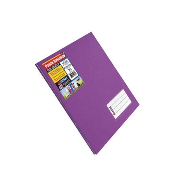 Pasta Catálogo C/ 25 Envelopes Plásticos Violeta Chies - Image 3