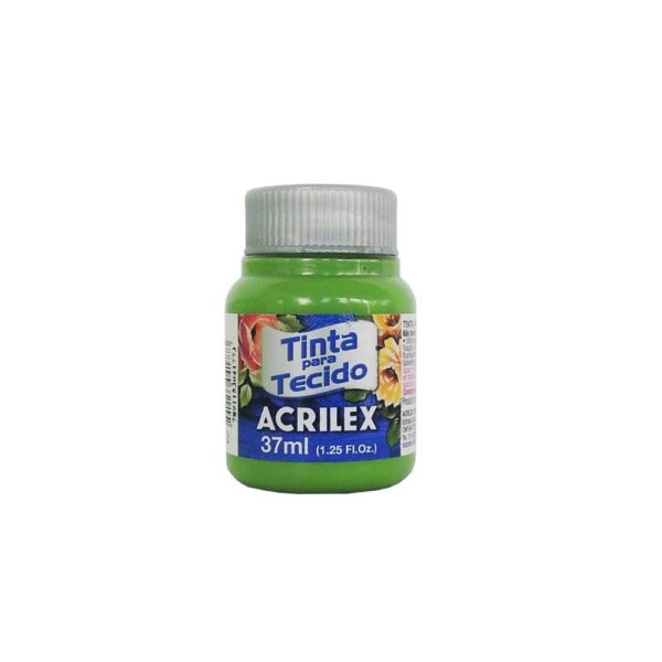 Tinta Para Tecido Fosca 37ml Verde Abacate Acrilex