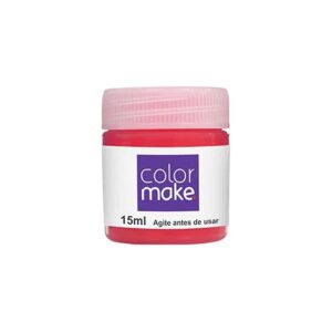 Tinta Facial Líquida 15ml Vermelha Color make