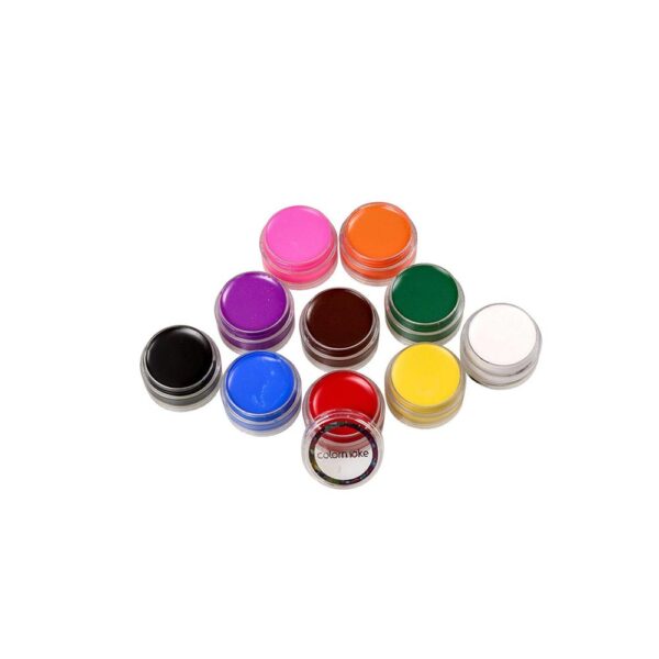 TINTA CREMOSA 10 POTES  DE 4G CADA COLORMAKE - Image 2