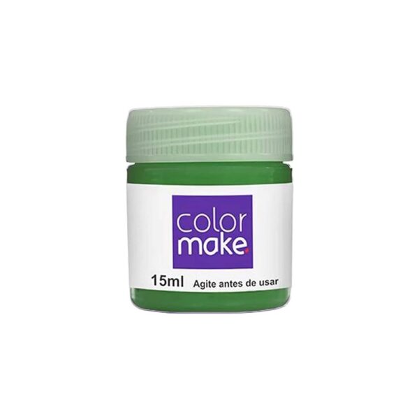 Tinta Facial Líquida 15ml Verde Color make