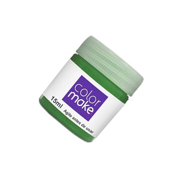 Tinta Facial Líquida 15ml Verde Color make - Image 3