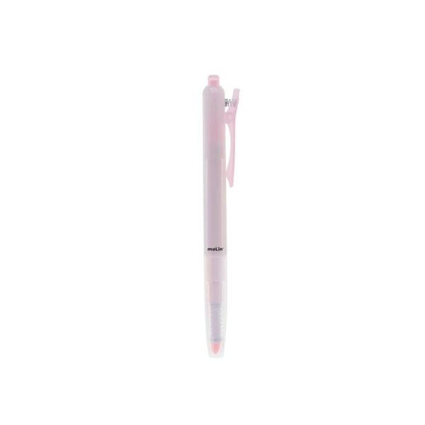 Marca Texto Retrátil Rosa Molin