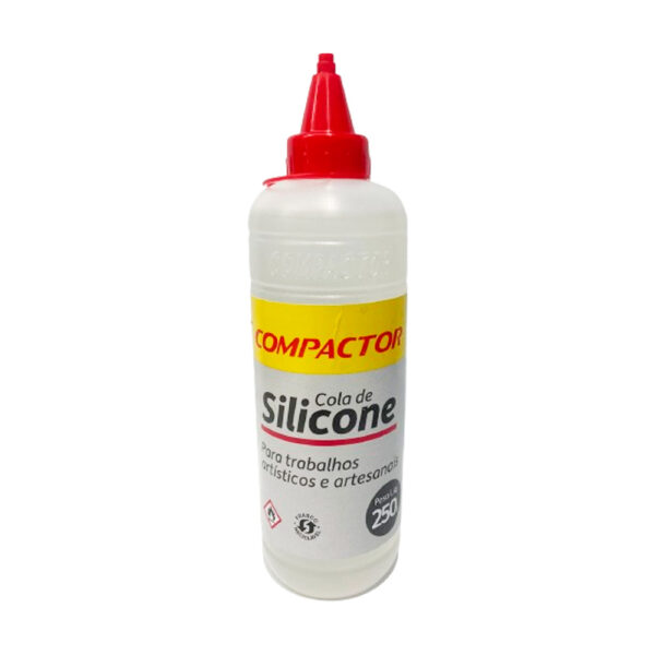 Cola De Silicone Líquida 250ml Compactor