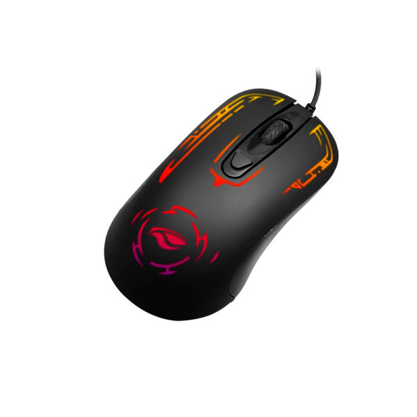 Mouse Gamer Com Fio USB MG-12BK 2.400Dpi rgb 4 Botões C3tech