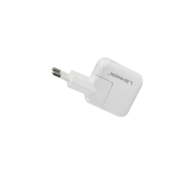Fonte Carregador de Tomada 12w 2.1A p/ Iphone Ipad LE-405 Lehmox - Image 2