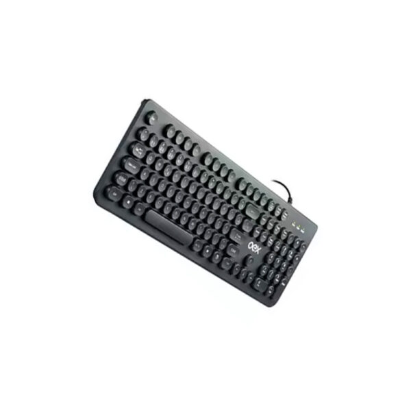 Teclado Pop Tc400 Com Teclas Redondas Preto Oex - Image 3