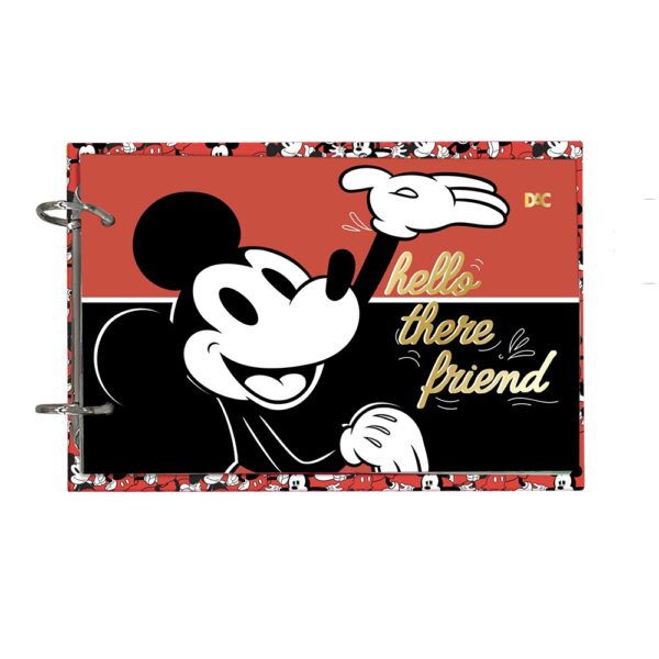 CADERNO ARGOLADO MINI MICKEY DAC