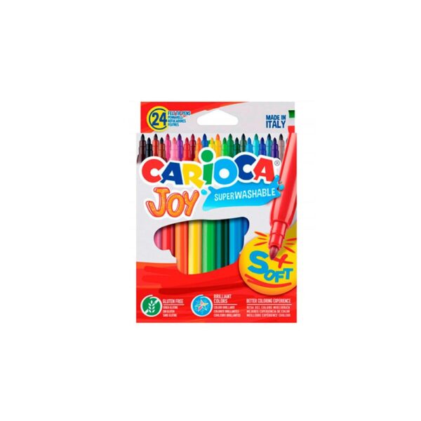 Marcador Joy Caixa de 24 Cores Carioca - Image 3