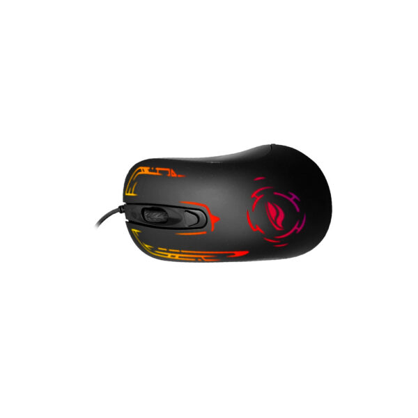 Mouse Gamer Com Fio USB MG-12BK 2.400Dpi rgb 4 Botões C3tech - Image 4