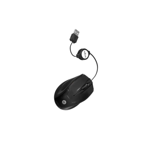 Mini Mouse Óptico Austrália Preto 0111 USB Bright - Image 4
