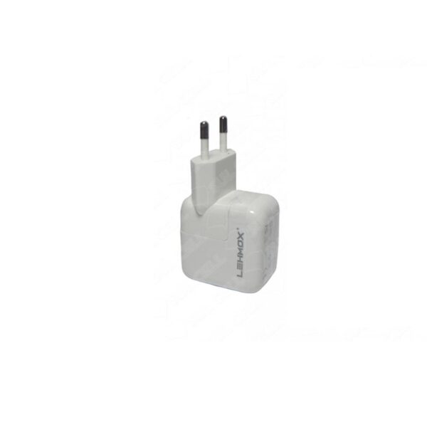 Fonte Carregador de Tomada 12w 2.1A p/ Iphone Ipad LE-405 Lehmox