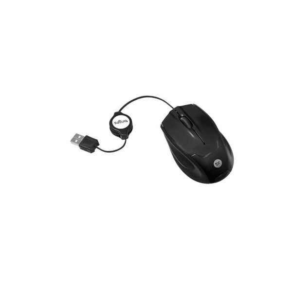 Mini Mouse Óptico Austrália Preto 0111 USB Bright - Image 3