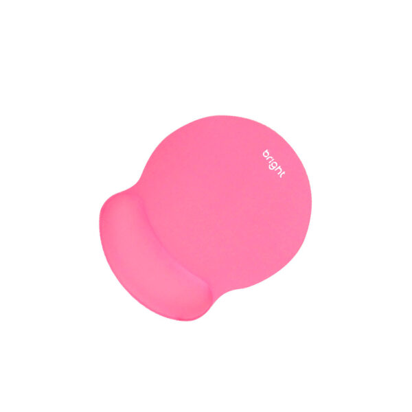 Mouse Pad Ergonômico Com Apoio em Gel Rosa Bright - Image 3