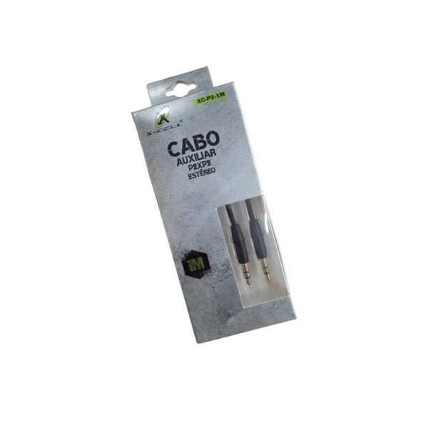 CABO AUXILIAR -P2 X PE STEREO X-CELL MOD: XC-P2-1M