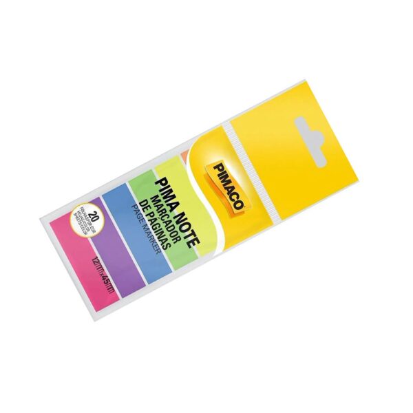 PIMACO MARCADOR DE ABASARCO-IRIS 12x45mm120fls