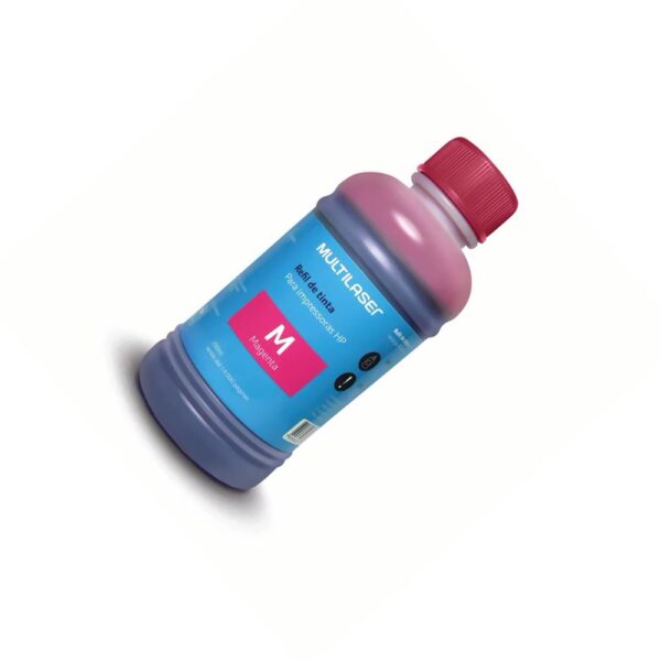 REFIL DE TINTA MAGENTA HP 250ML MULTILASER - Image 2