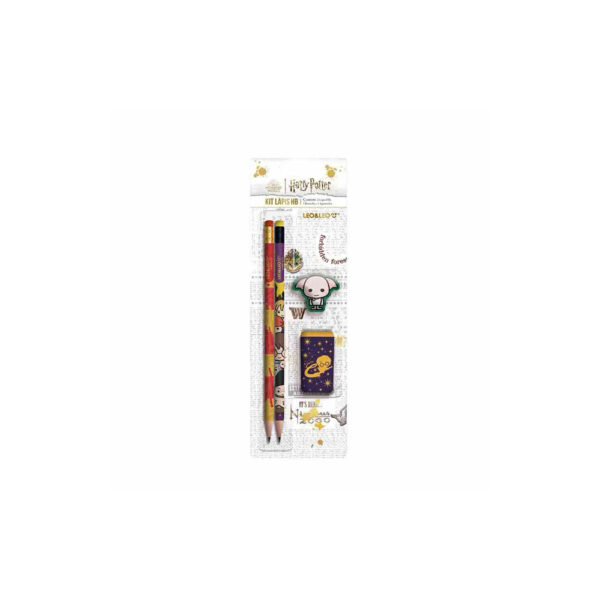 KIT LAPIS HB HARRY POTTER 2 LAPIS/APONTADOR/BORRAC - Image 3