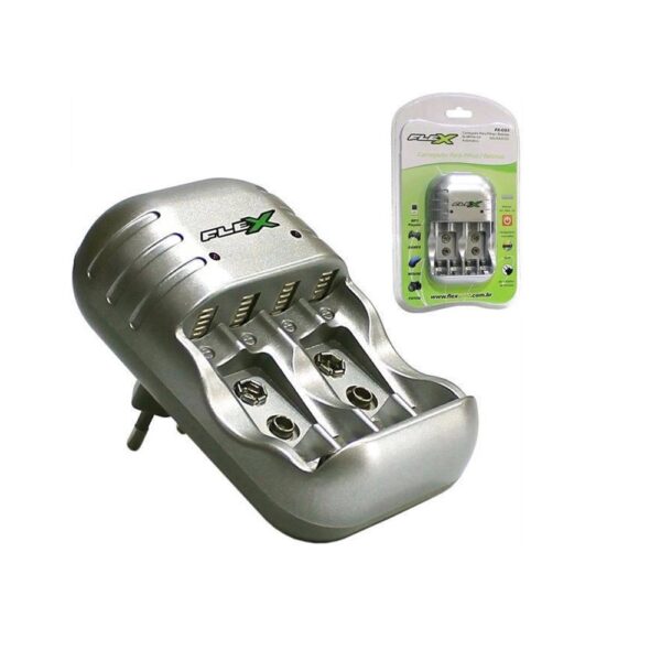 CARREGADOR DE TOMADA BIVOLT P/PILHAS E BATERIAS AA - Image 4