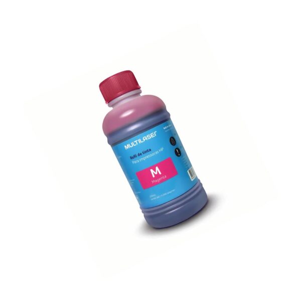 REFIL DE TINTA MAGENTA HP 250ML MULTILASER - Image 3