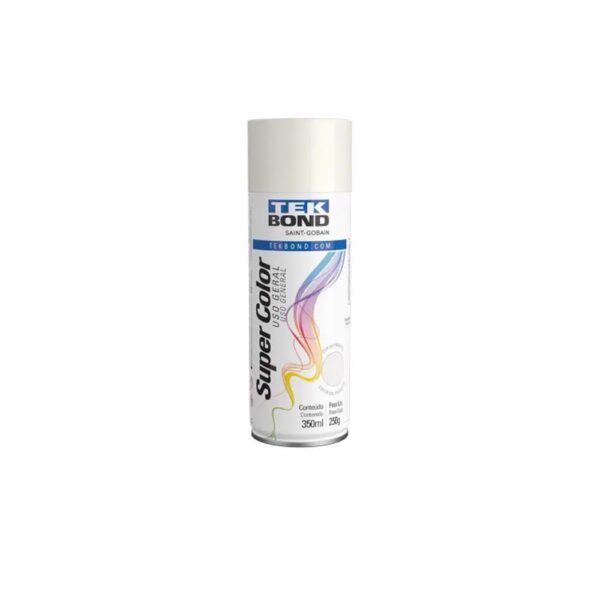 TINTA AEROSSOL  BRANCO 350ML TEKBOND - Image 3