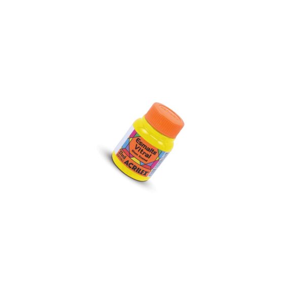 ESMALTE VITRAL 37ML 522 AMARELO ACRILEX - Image 4