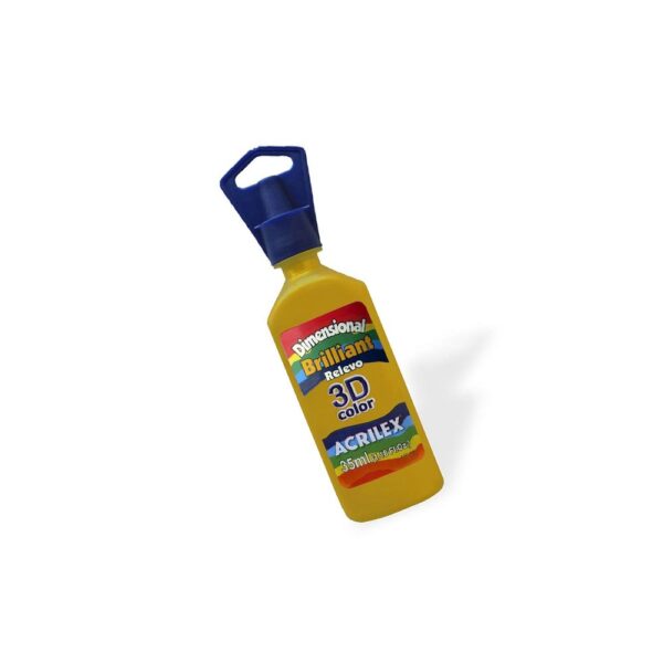 TINTA DIMENSIONAL BRILLIANT 35ML 505 AMARELO OURO - Image 3