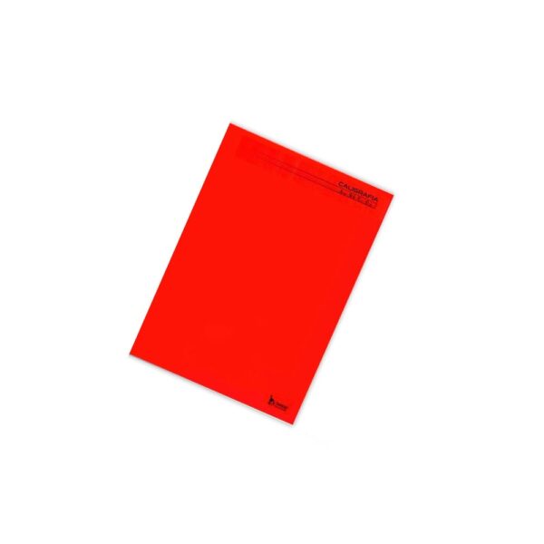 CADERNO CD CALIGRAFIA VERTICAL 1/4 VERMELHO 96FLS TAMOIO - Image 3